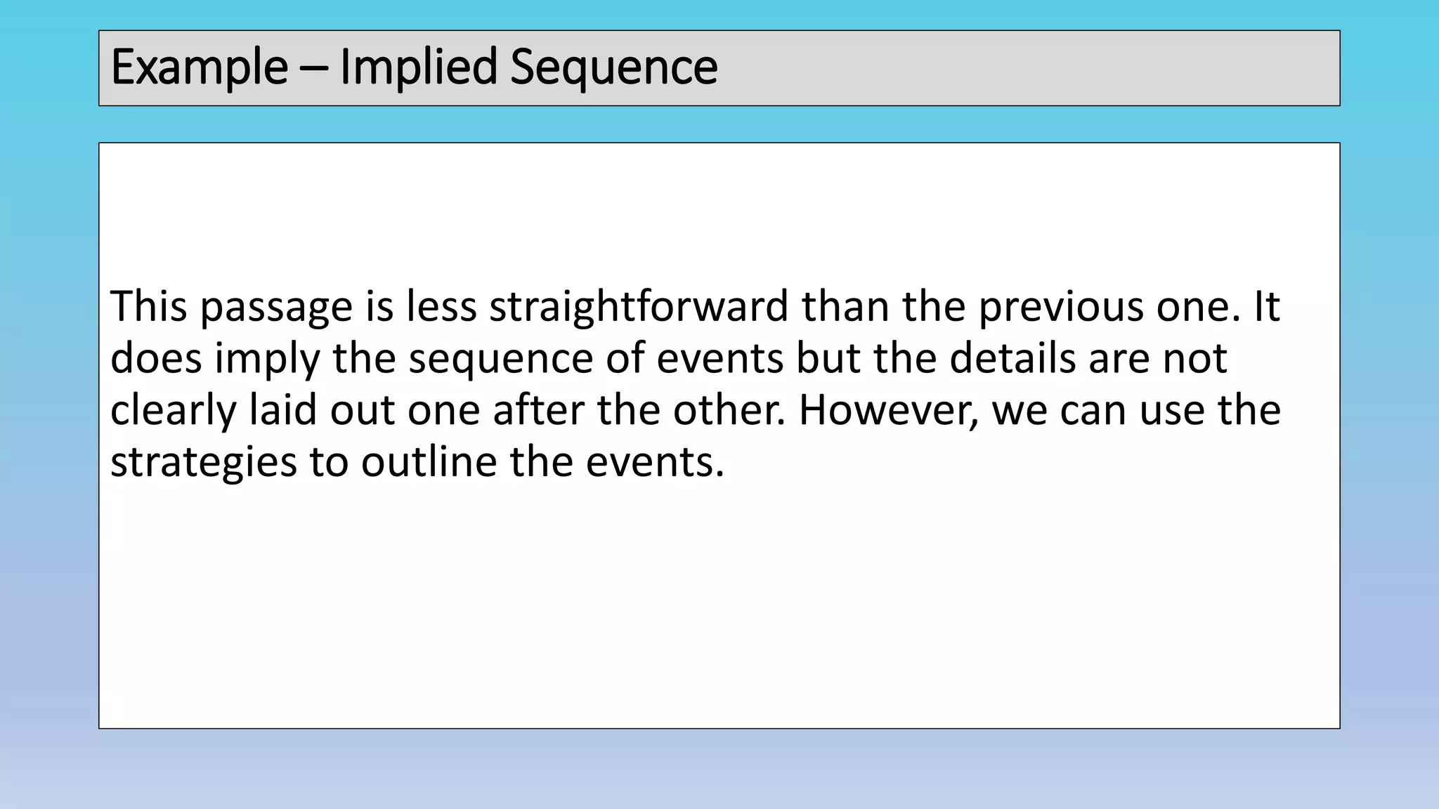 Sequence | PPTX