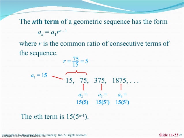 Sequence And Series