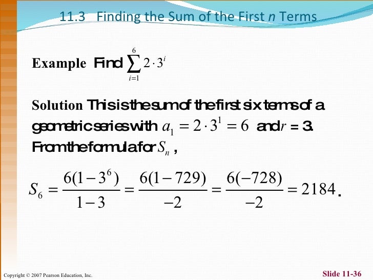 Sequence And Series