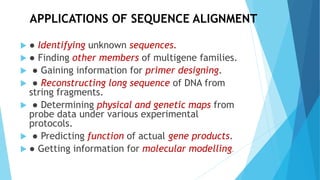 Sequence alignment 1 | PPT
