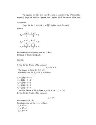 Sequence function | DOCX