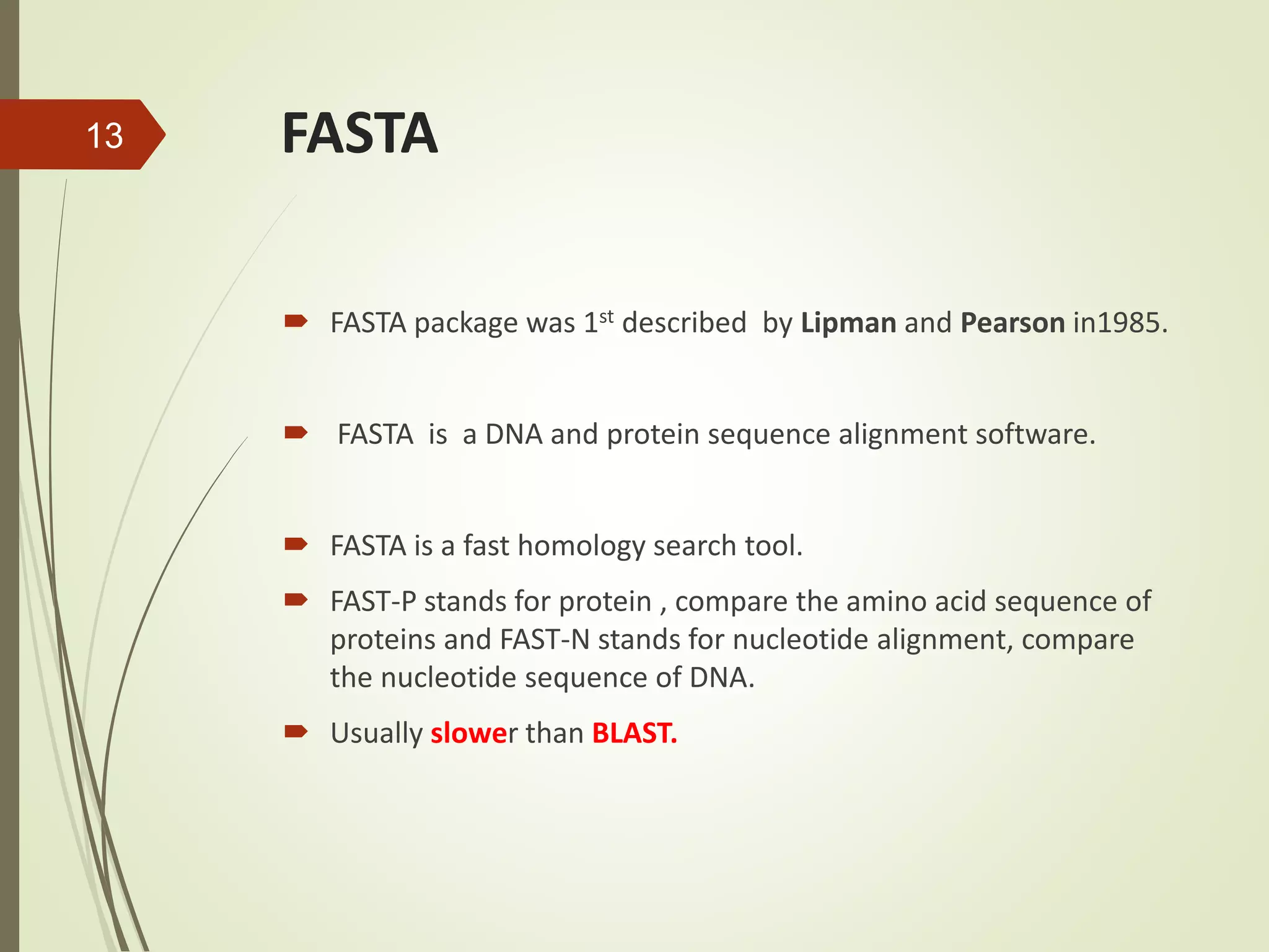 Sequence homology search and multiple sequence alignment(1) | PPTX