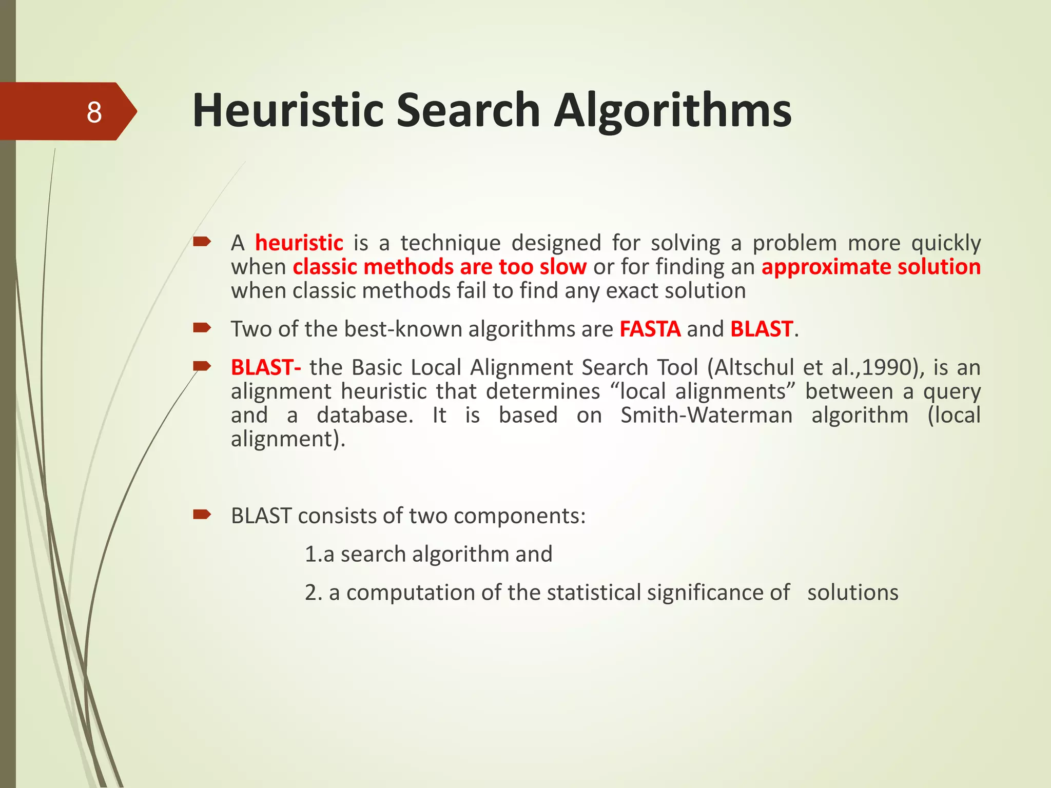 Sequence homology search and multiple sequence alignment(1) | PPTX