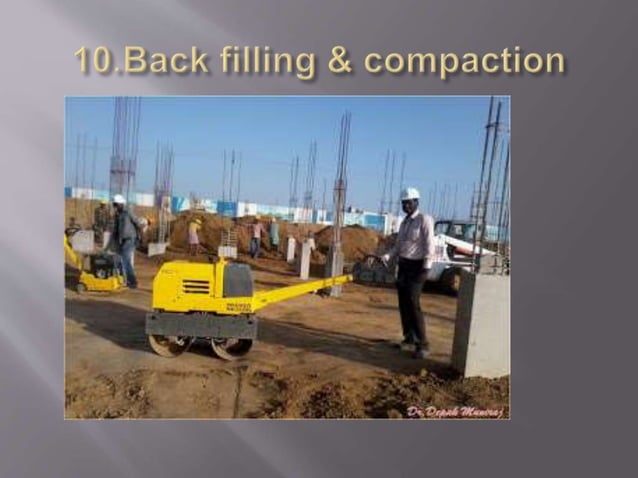 Sequence of general works of building construction | PPT