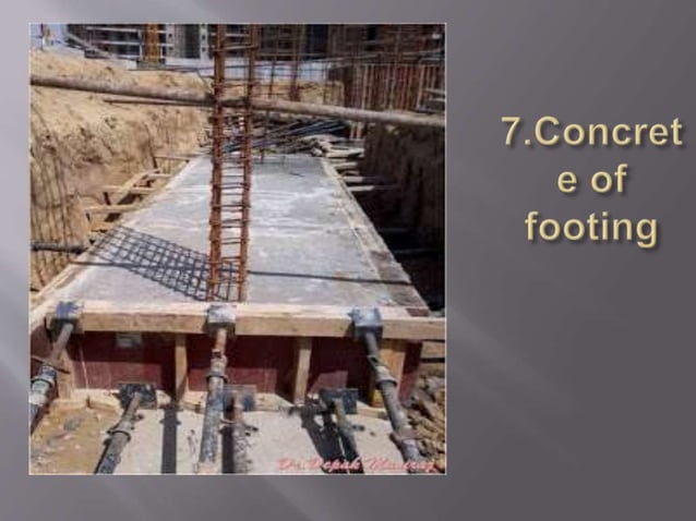 Sequence of general works of building construction | PPT