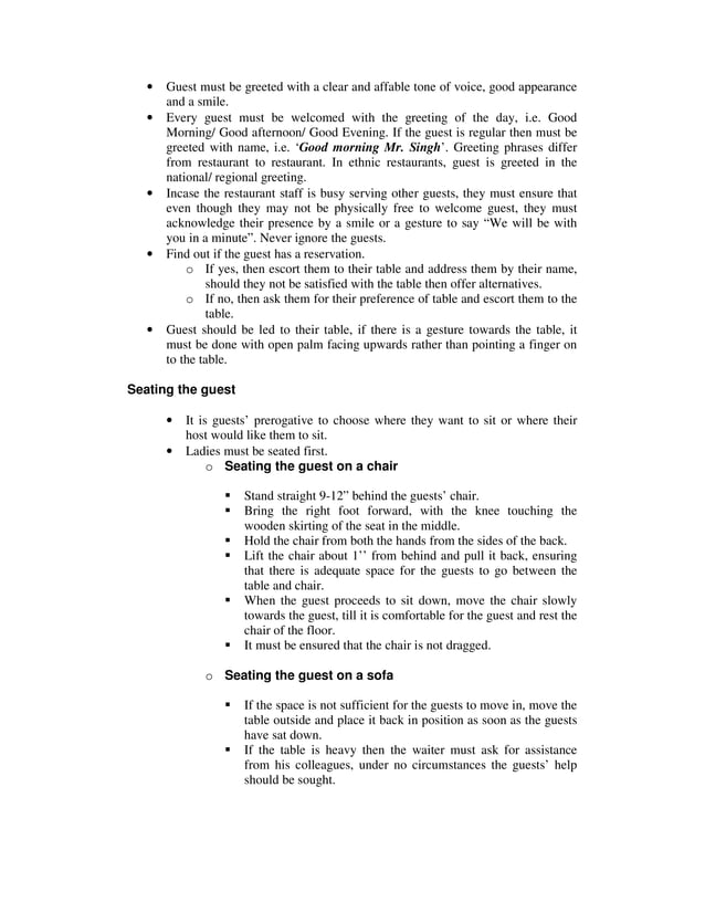 Sequence Of Service PDF