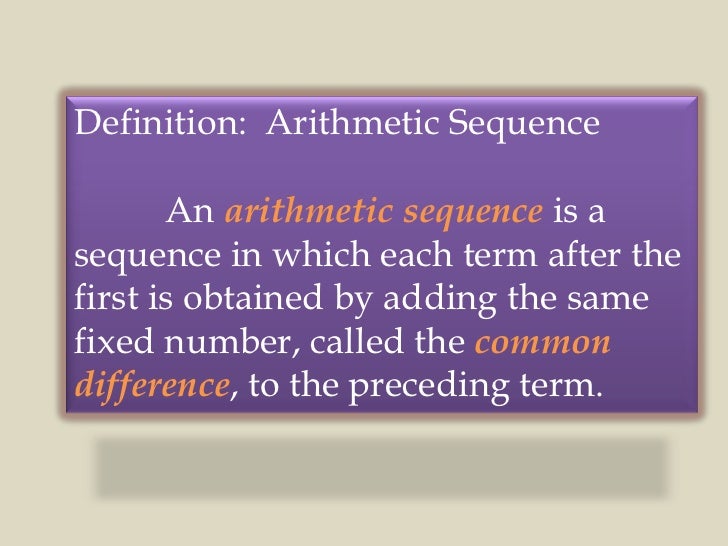 sequence ppt