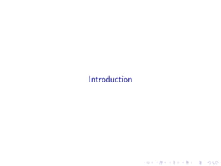 Introduction
 