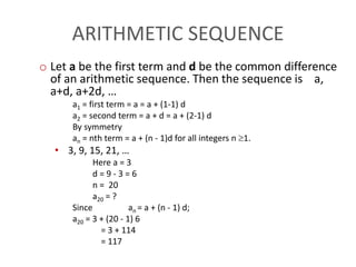 Sequences | PPTX