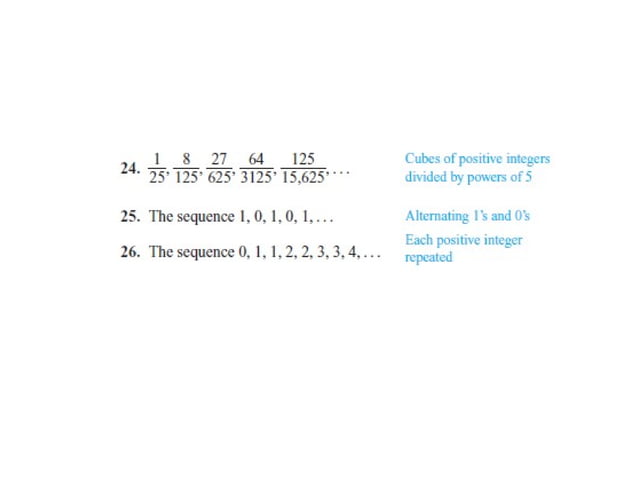 Sequences and its applications in some branches | PPT