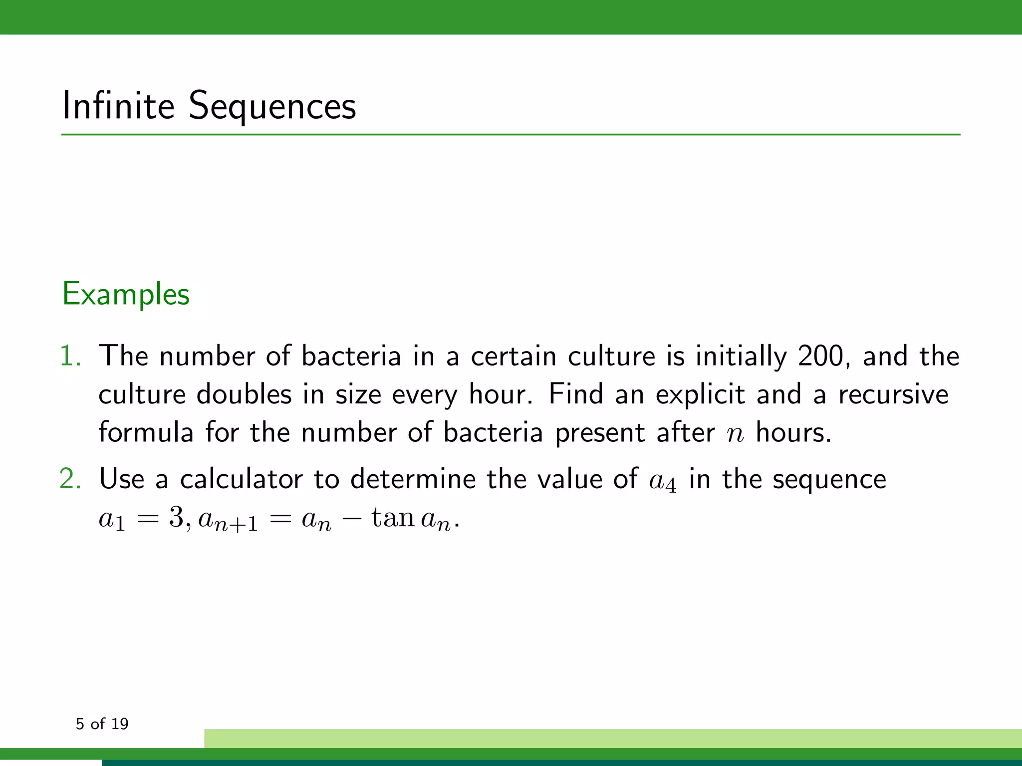 Sequences and series | PDF