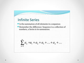 Sequences and series ppt | PPT