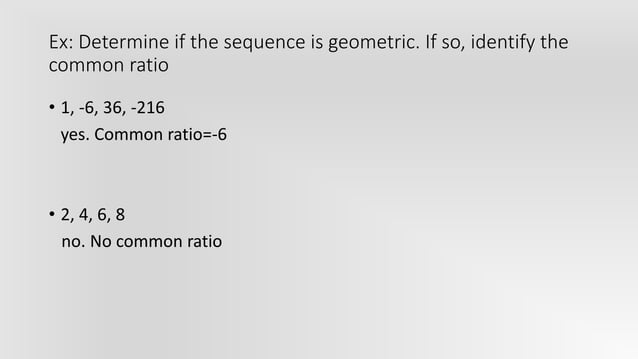 Sequences_Arithmetic_Harmonic_Geometric.ppt | Physics | Science
