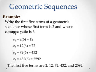 Sequences, Series, and the Binomial Theorem | PPTX