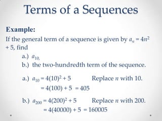 Sequences, Series, and the Binomial Theorem | PPT