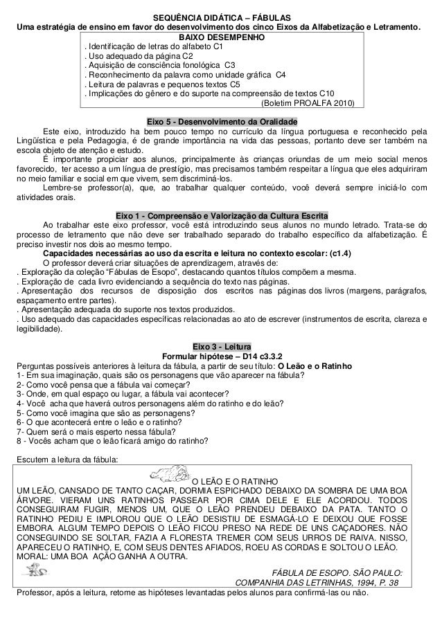 Para PNAIC-Sequencia didática -1