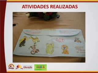 ATIVIDADES REALIZADAS

 