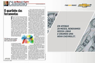 Anúncio Sequencial - Chevrolet - Revista Veja 2331