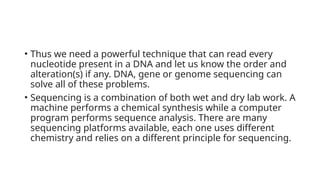 DNA sequencing method in molecular biology.pptx