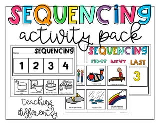 Teaching
Differently
sequencinG
Activity pack
 