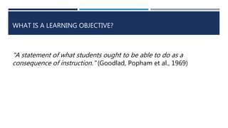 Sequencing objectives | PPTX
