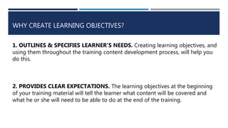 Sequencing objectives | PPTX