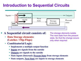 Sequential Circuits and flops moore mealy | PDF