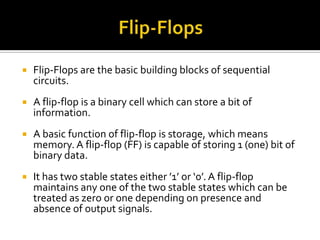 Sequential and combinational alu | PPTX