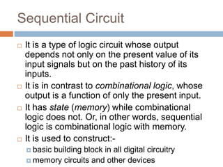 Sequential circuit design