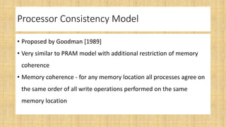 Sequential consistency model | PPT