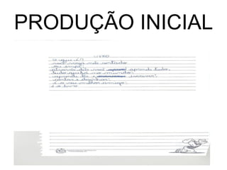 PRODUÇÃO INICIAL 
