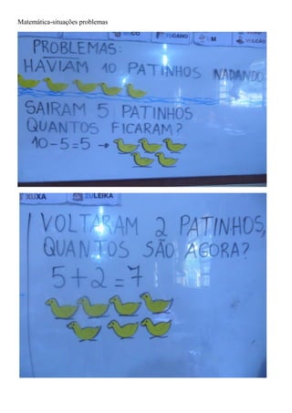 Matemática-situações problemas
 