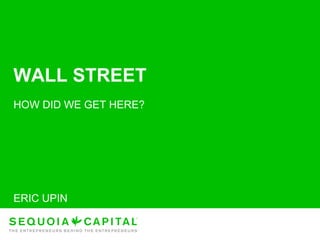 Sequoia Capital on startups and the economic downturn
