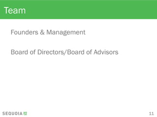Team
Founders & Management
Board of Directors/Board of Advisors
11
 
