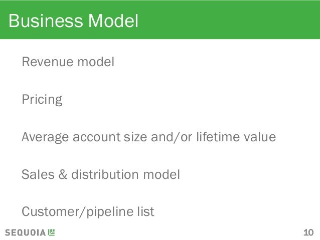 Sequoia capital pitch deck