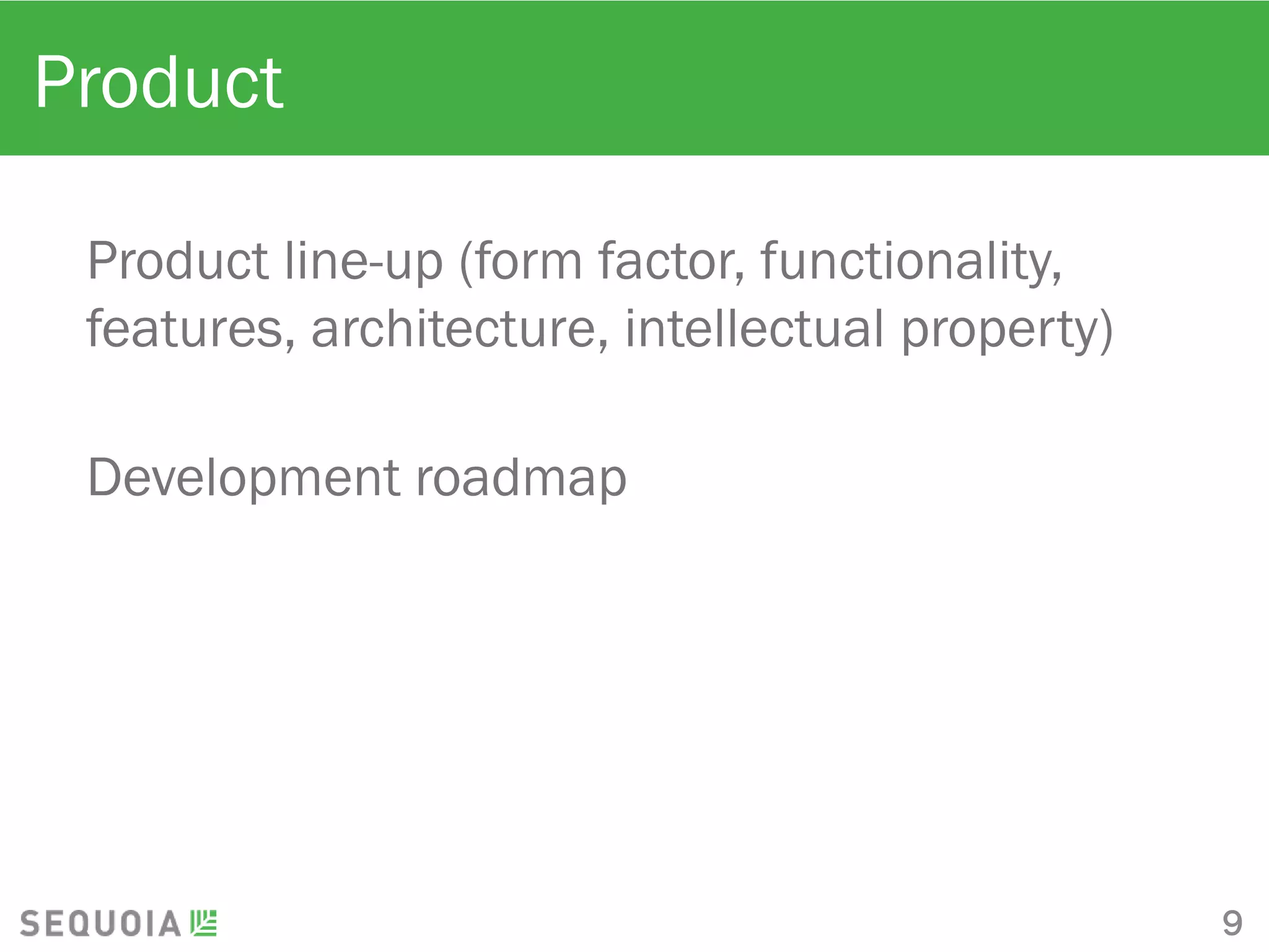 Sequoia capital pitch deck template PDF