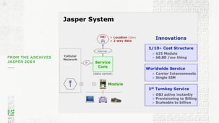 FROM THE ARCHIVES 
JASPER 2004
 