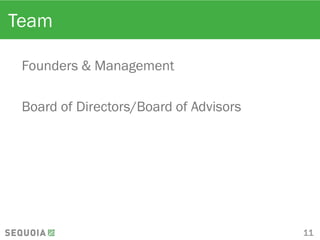 Team
Founders & Management
Board of Directors/Board of Advisors
11
