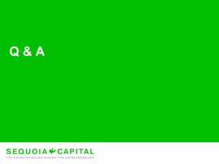 Sequoia Capital - Economic Crisis and Venture Capital