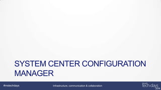 System Center 2012 R2 en environnement hétérogène et hybride