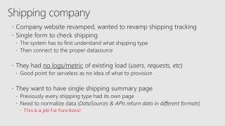  This is a job for Functions!