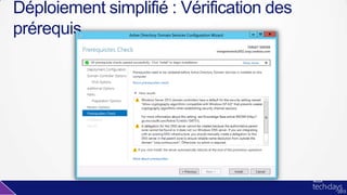 Déploiement simplifié : Vérification des
prérequis
 