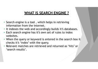 Serach engine | PPTX