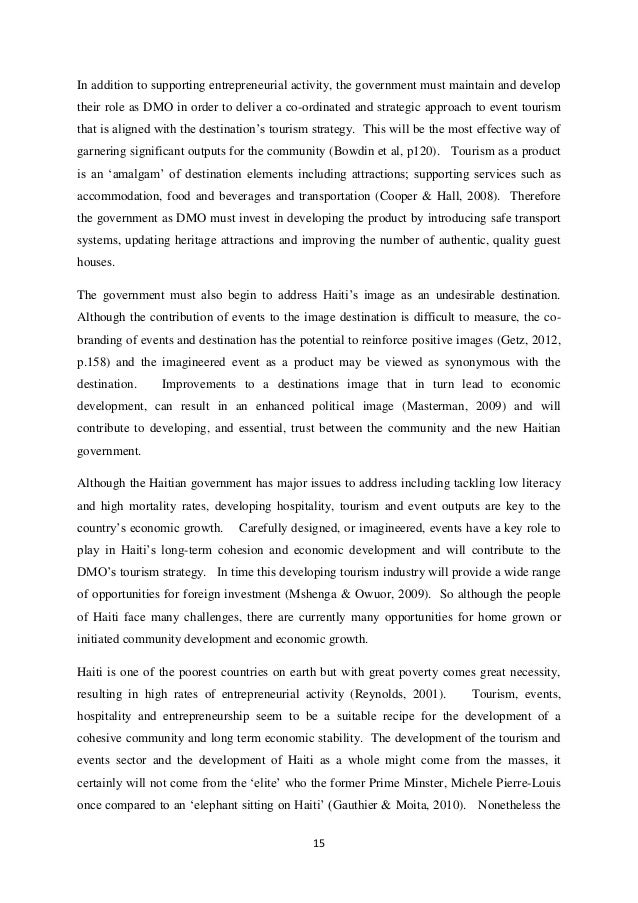 Events And Tourism The Role Of Imagineering Events In Local Commun