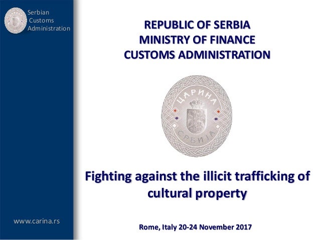 Serbia Ministry Of Finance Customs Administration - 