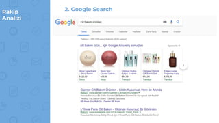 Rakip
Analizi
2. Google Search
 