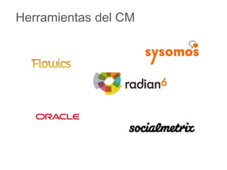 Herramientas del CM 
 