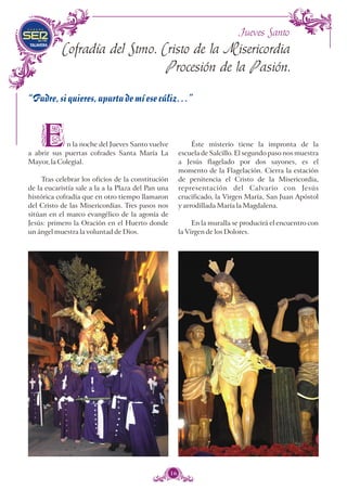 Ser Cofrade y estar en las Mondas, talavera 2011