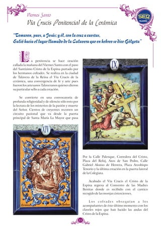 Ser Cofrade y estar en las Mondas, talavera 2011