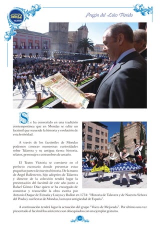 Ser Cofrade y estar en las Mondas, talavera 2011